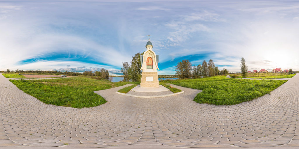 Виртуальная 3д панорама часовни в честь святого великомученика Георгия Победоносца