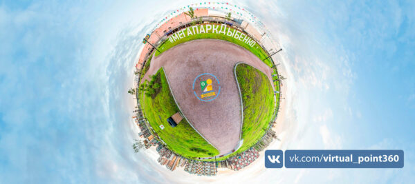 Виртуальный 3д тур по Мега парку Дыбенко