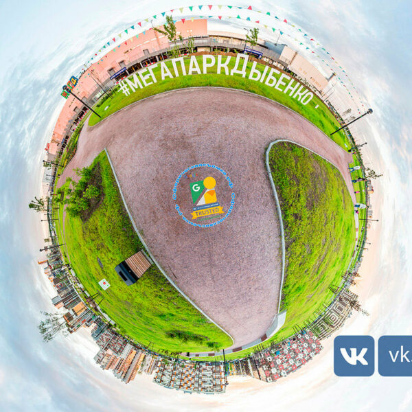 Виртуальный 3д тур по Мега парку Дыбенко