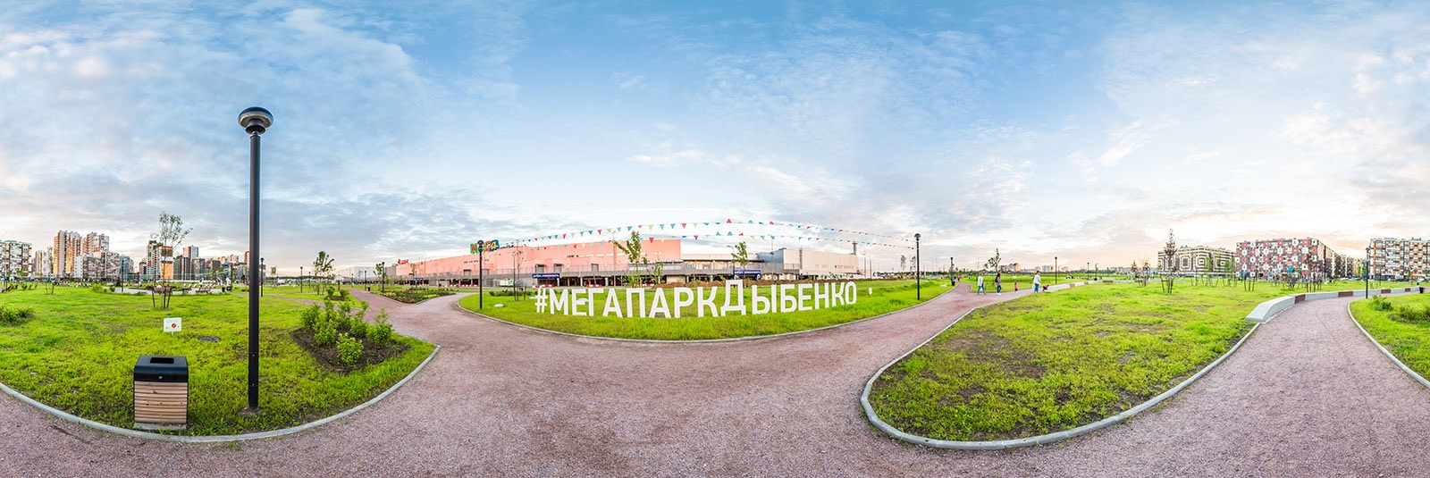 Мега Парк Дыбенко - Сферическаясъемка.рф